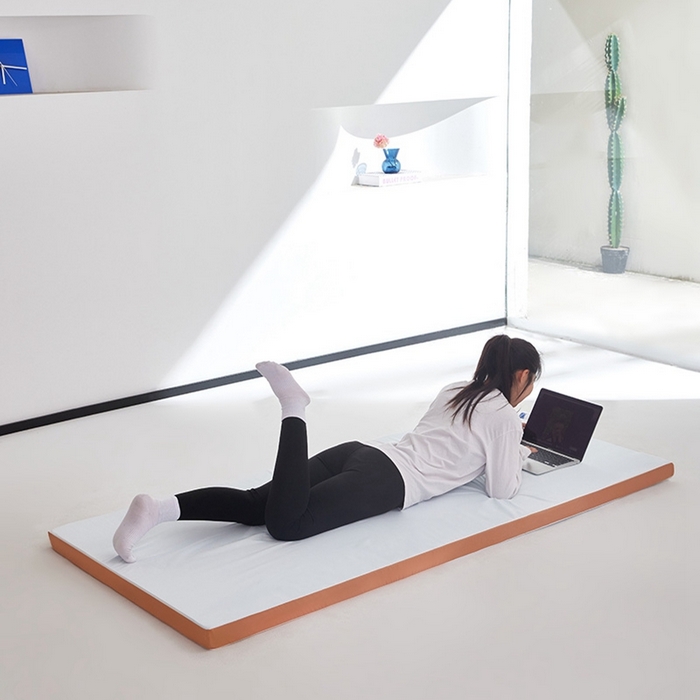 91家纺网 家纺一手货源 找家纺 （总）小豚鼠 2025新款拼色高弹海绵垫（质保3年不塌陷）