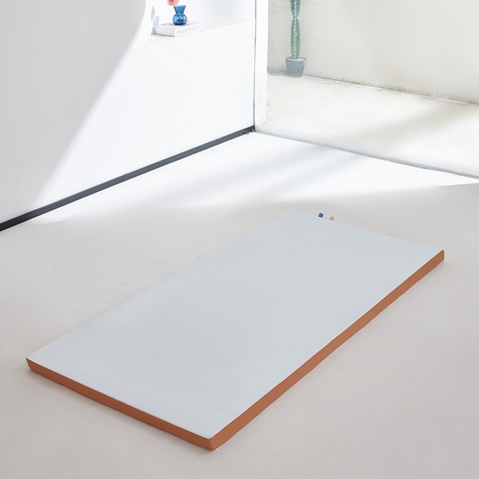 小豚鼠 2025新款拼色高弹海绵垫（质保3年不塌陷） 白+橙