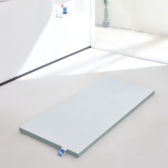 小豚鼠 2025新款拼色高弹海绵垫（质保3年不塌陷） 白+绿