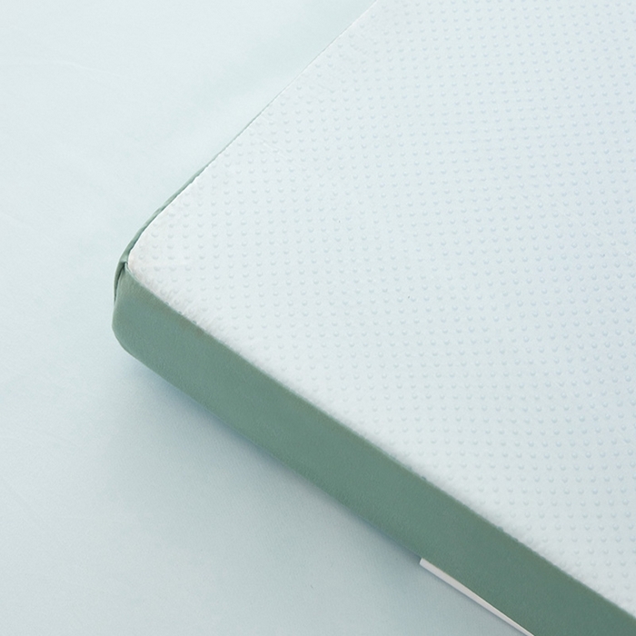 91家纺网 家纺一手货源 找家纺 小豚鼠 2025新款拼色高弹海绵垫（质保3年不塌陷） 白+绿