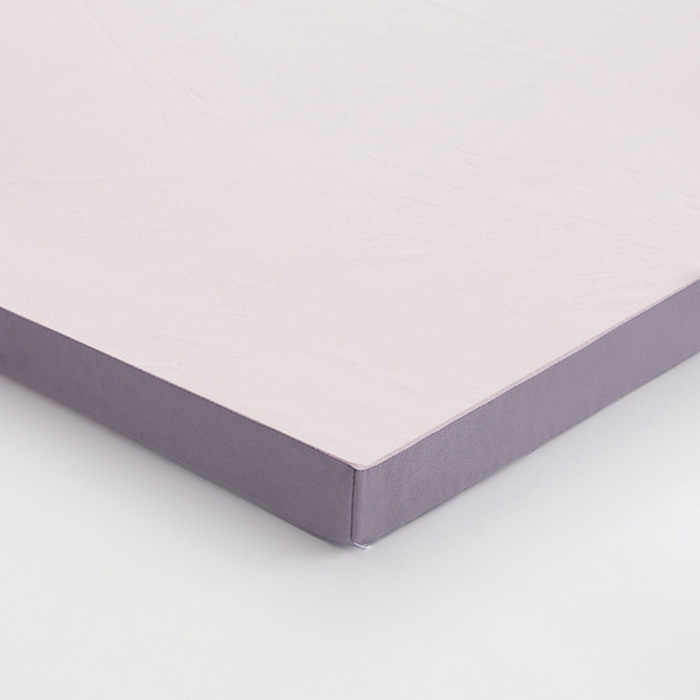 91家纺网 家纺一手货源 找家纺 小豚鼠 2025新款拼色高弹海绵垫（质保3年不塌陷） 粉+灰