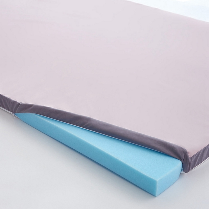 91家纺网 家纺一手货源 找家纺 小豚鼠 2025新款拼色高弹海绵垫（质保3年不塌陷） 粉+灰