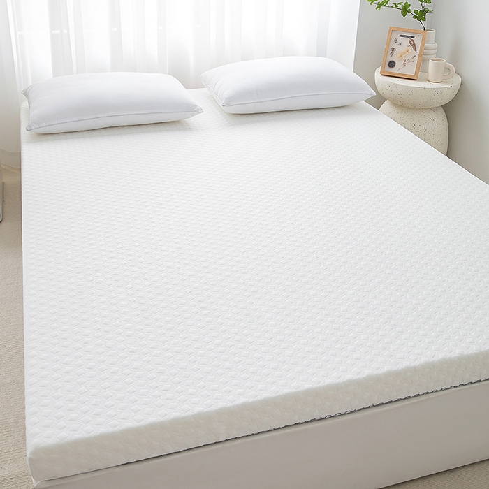 91家纺网 家纺一手货源 找家纺 小豚鼠 2025新款记忆海绵床垫床褥榻榻米租房床垫酒店薄垫床垫 方格白