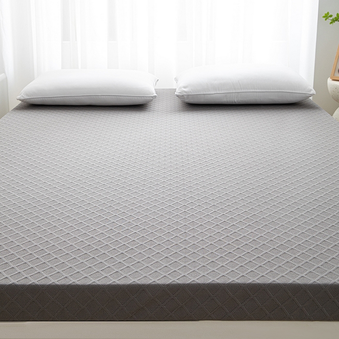 91家纺网 家纺一手货源 找家纺 小豚鼠 2025新款记忆海绵床垫床褥榻榻米租房床垫酒店薄垫床垫 方块灰