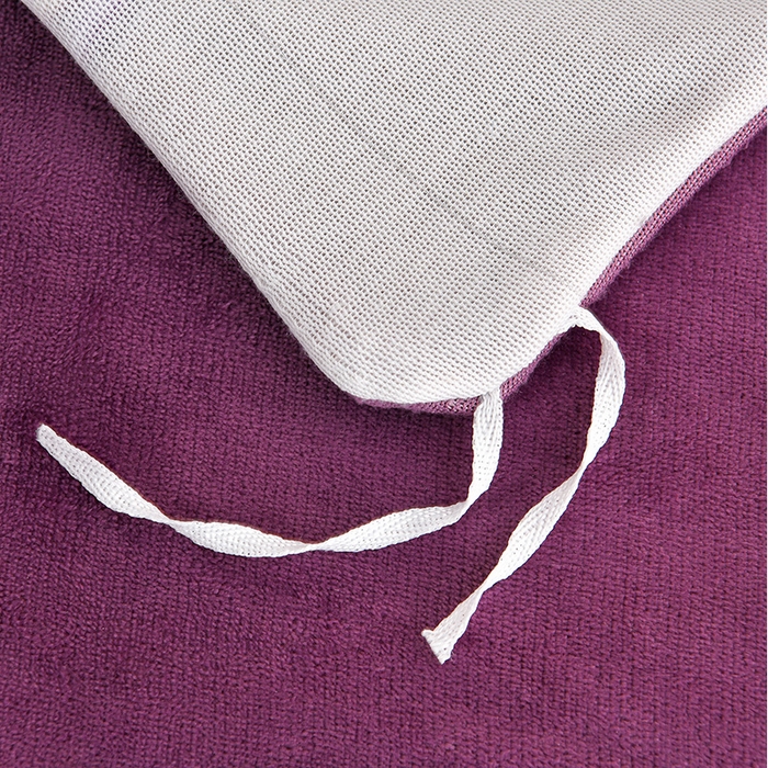 91家纺网 家纺一手货源 找家纺 诺梵家纺 2025新款8斤加厚保暖金貂绒牛奶绒印花四件套 三生有幸紫