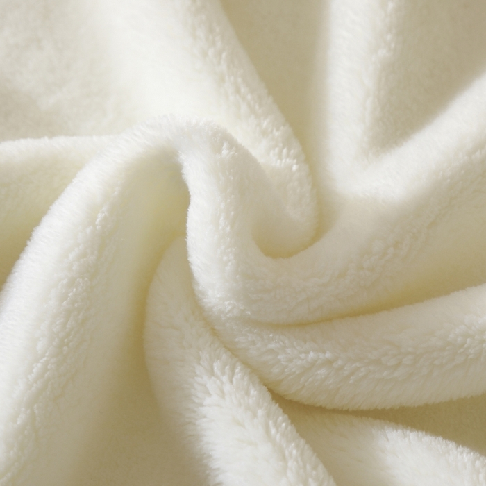 91家纺网 家纺一手货源 找家纺 （总）咏绒家纺工厂店 2025新款高克重双面婴儿绒刺绣款多功能盖毯贝壳绣毛毯