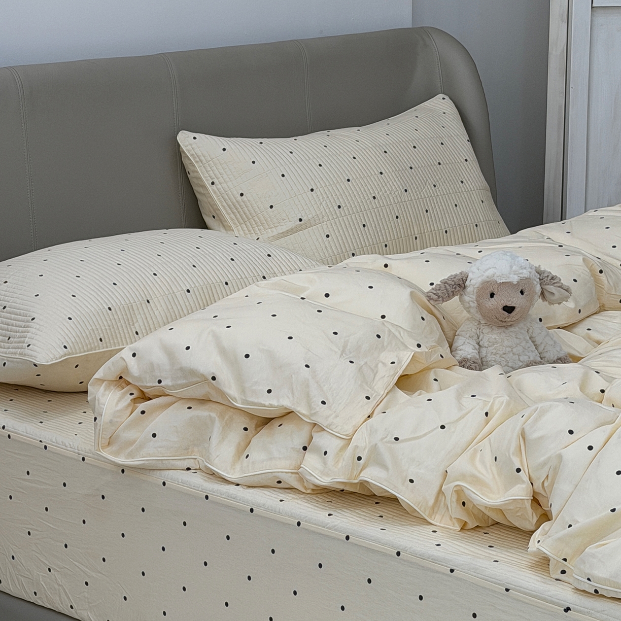 91家纺网 家纺一手货源 找家纺 （总）佰织鑫家居 2026新款全棉夹棉绗缝床笠三件套四件套（会员-5）