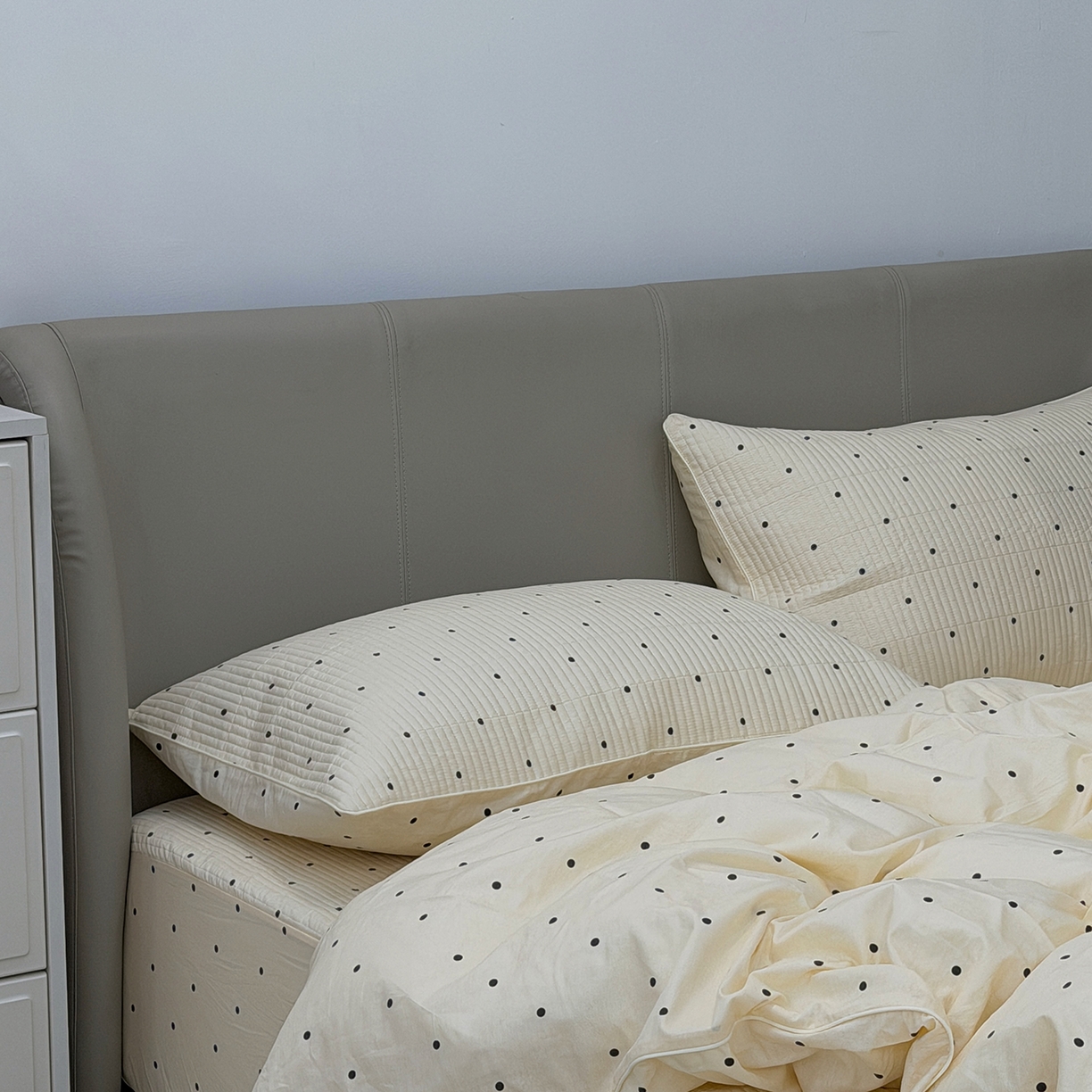 91家纺网 家纺一手货源 找家纺 （总）佰织鑫家居 2026新款全棉夹棉绗缝床笠三件套四件套（会员-5）