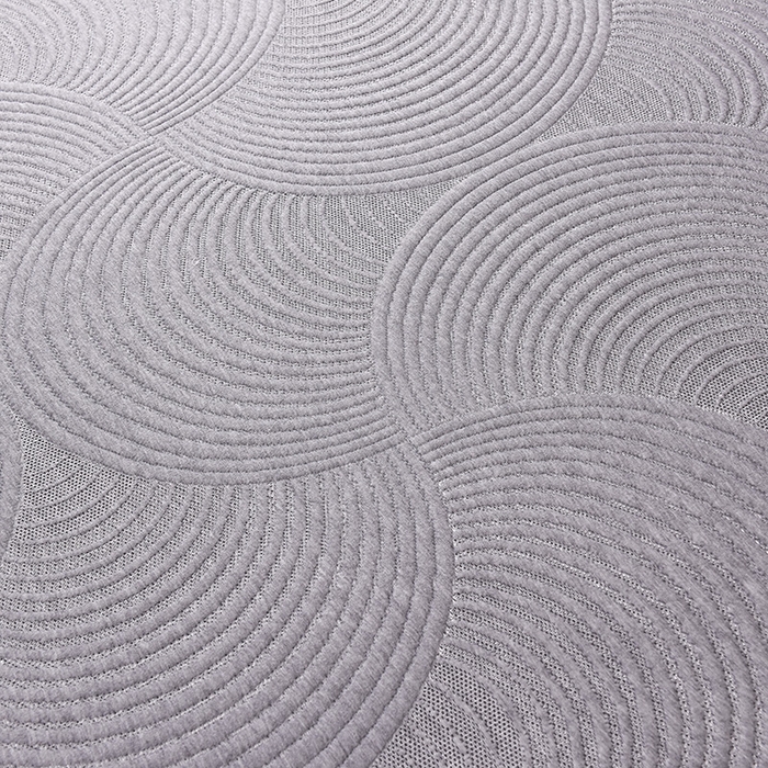 91家纺网 家纺一手货源 找家纺 小豚鼠 2025新款高弹记忆海绵垫现代日式床垫 纹理-灰