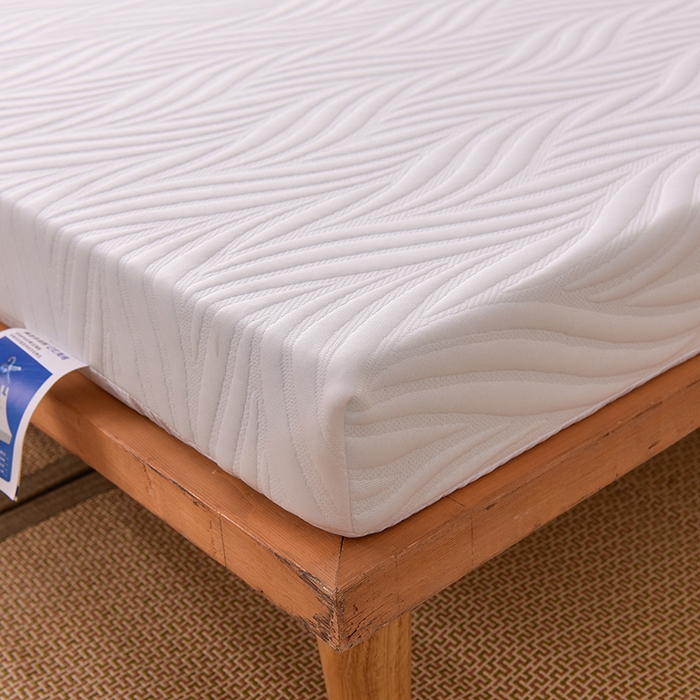 91家纺网 家纺一手货源 找家纺 小豚鼠 2025新款高弹记忆海绵垫现代日式床垫 摇曳-白