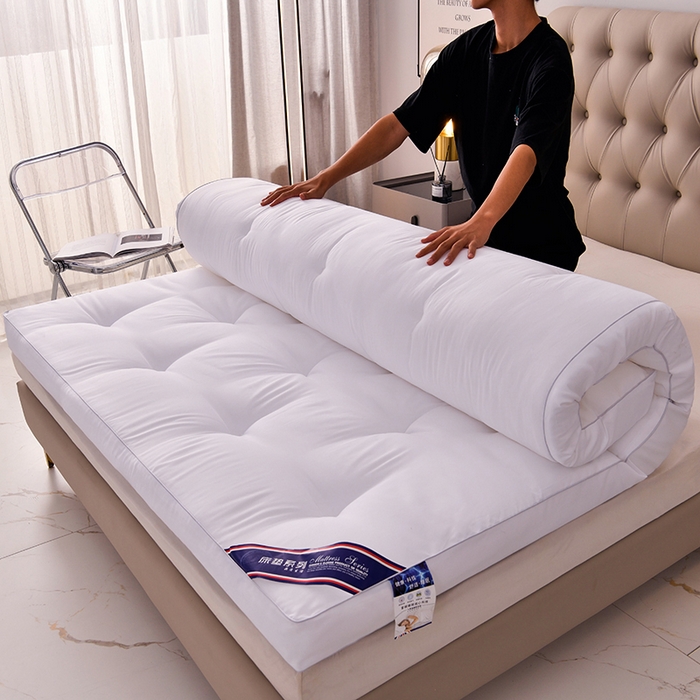 91家纺网 家纺一手货源 找家纺 （总）小豚鼠 2025新款跨境日式床垫民宿加厚榻榻米床垫大豆纤维透气宿舍床褥垫酒店批发