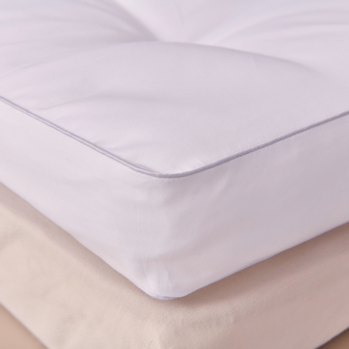 91家纺网 家纺一手货源 找家纺 小豚鼠 2025新款跨境日式床垫民宿加厚榻榻米床垫大豆纤维透气宿舍床褥垫酒店批发 白色