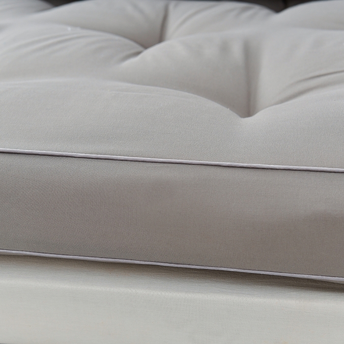 91家纺网 家纺一手货源 找家纺 小豚鼠 2025新款跨境日式床垫民宿加厚榻榻米床垫大豆纤维透气宿舍床褥垫酒店批发 灰色