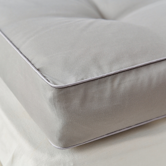 91家纺网 家纺一手货源 找家纺 小豚鼠 2025新款跨境日式床垫民宿加厚榻榻米床垫大豆纤维透气宿舍床褥垫酒店批发 灰色