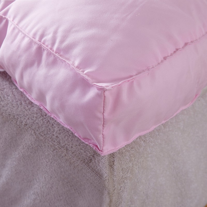 91家纺网 家纺一手货源 找家纺 小豚鼠 2025新款-羽丝绒立体床垫学生床垫宿舍单双人床褥榻榻米床垫 粉色