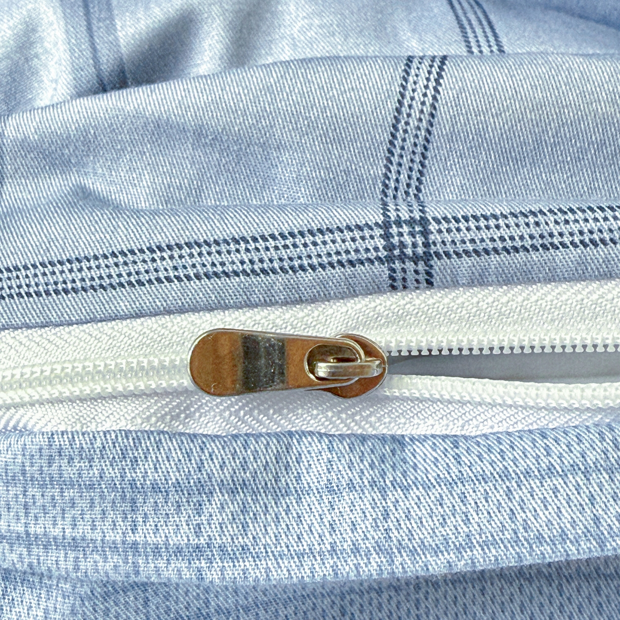 91家纺网 家纺一手货源 找家纺 小豚鼠 2025纯棉13372学生三件套全棉宿舍六件套(收纳袋）（顺丰代发） 马德里-蓝