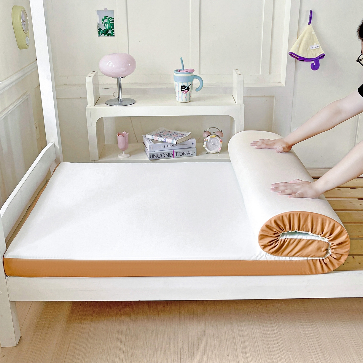 91家纺网 家纺一手货源 找家纺 （总）小豚鼠 2025纯棉13372学生三件套全棉宿舍六件套(收纳袋）（顺丰代发）