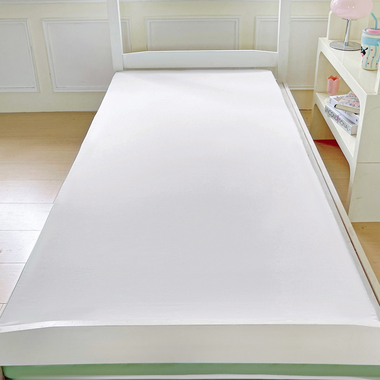 91家纺网 家纺一手货源 找家纺 小豚鼠 2025新款学生季蛋壳压花床垫记忆棉床垫学生宿舍软垫海绵垫子 青草绿