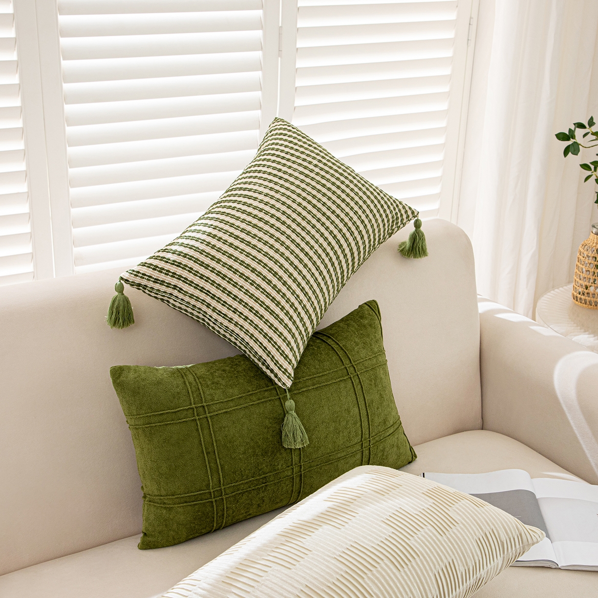 91家纺网 家纺一手货源 找家纺 沐沐家纺 2026新款中古风抱枕 组合