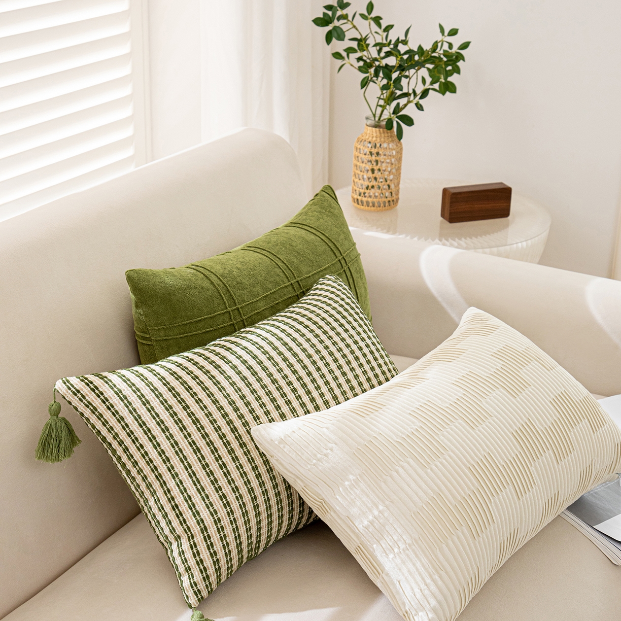 91家纺网 家纺一手货源 找家纺 沐沐家纺 2026新款中古风抱枕 组合