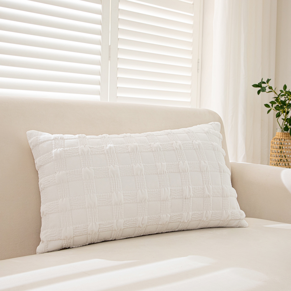 91家纺网 家纺一手货源 找家纺 沐沐家纺 2026新款中古风抱枕 奶白泡泡