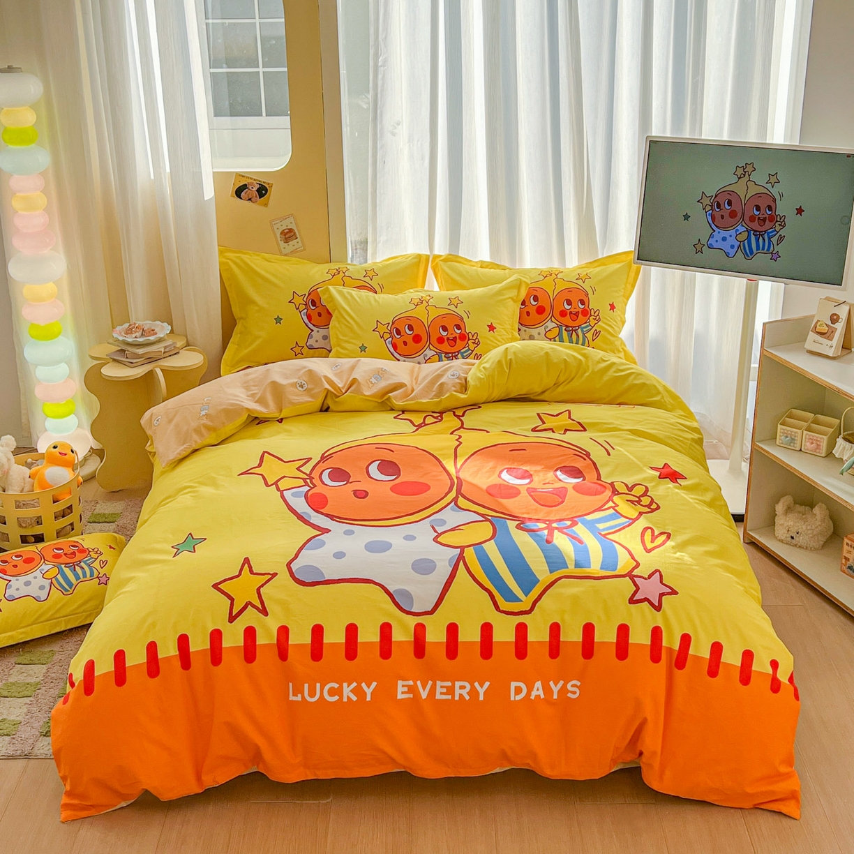 浩诚 2026新款大版全棉卡通四件套（陆续更新） 小星仔