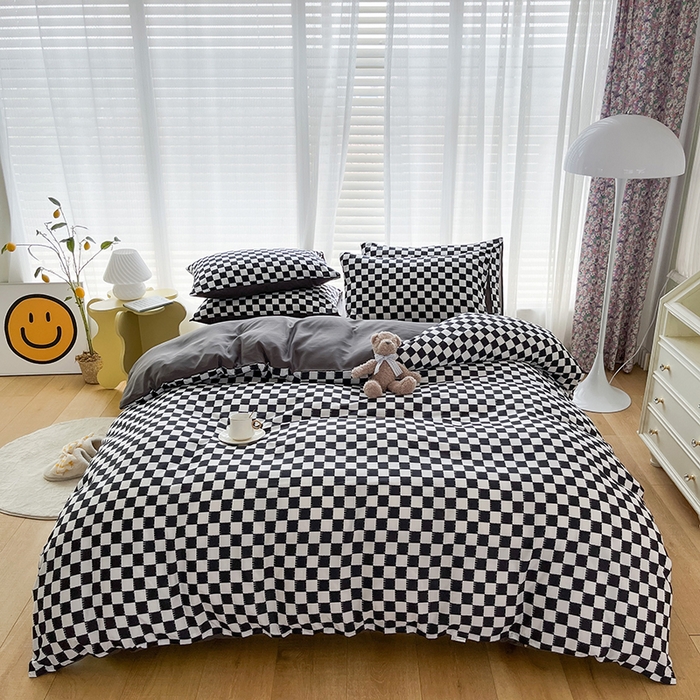 91家纺网 家纺一手货源 找家纺 （总2）赫然家纺 新款舒适柔软亲肤爆款芦荟棉四件套货源充足