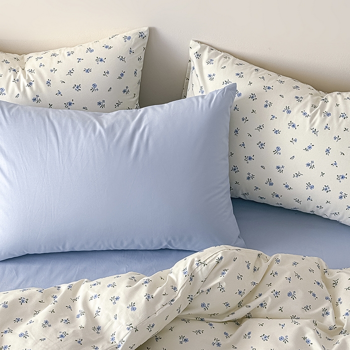 91家纺网 家纺一手货源 找家纺 （总）Mr.pig猪先生水洗棉 2026新款A类小清新ins风全棉印花四件套（展示价格为控价，实际价格联系客服）