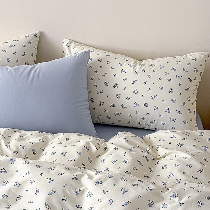 91家纺网 家纺一手货源 找家纺 （总）Mr.pig猪先生水洗棉 2026新款A类小清新ins风全棉印花四件套（展示价格为控价，实际价格联系客服）