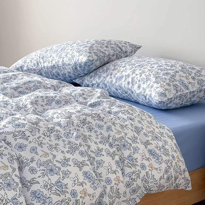 91家纺网 家纺一手货源 找家纺 （总）Mr.pig猪先生水洗棉 2026新款A类小清新ins风全棉印花四件套（展示价格为控价，实际价格联系客服）