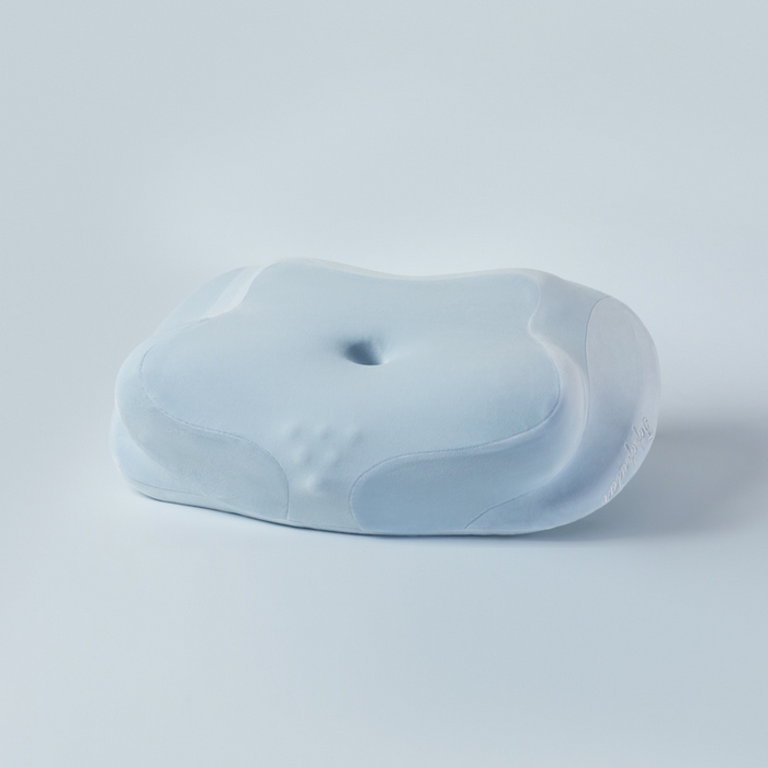 91家纺网 家纺一手货源 找家纺 （总）绮甜枕语 2026新款1.5公斤无粉裸芯生物基/慢回弹记忆棉枕头按摩凸点蝶形枕头枕芯