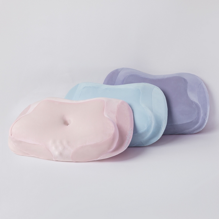 91家纺网 家纺一手货源 找家纺 （总）绮甜枕语 2026新款1.5公斤无粉裸芯生物基/慢回弹记忆棉枕头按摩凸点蝶形枕头枕芯