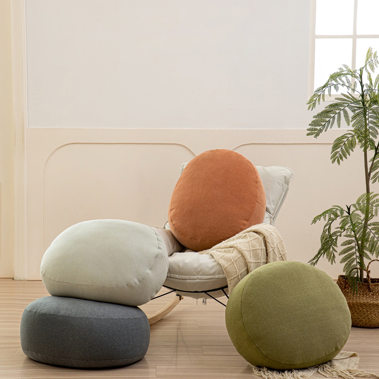 91家纺网 家纺一手货源 找家纺 （总）沐沐家纺 2026新款麂皮绒抱抱枕不可拆洗