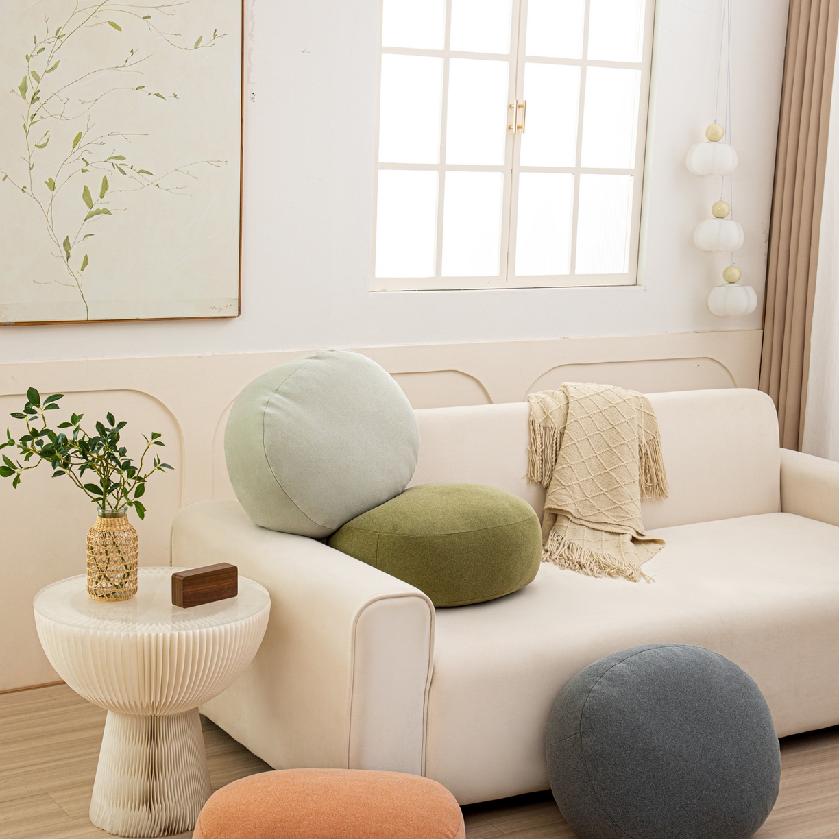 91家纺网 家纺一手货源 找家纺 （总）沐沐家纺 2026新款麂皮绒抱抱枕不可拆洗