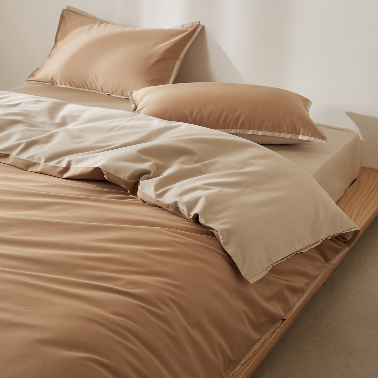 91家纺网 家纺一手货源 找家纺 （总）EH家居 2026新款长绒棉窄边四件套