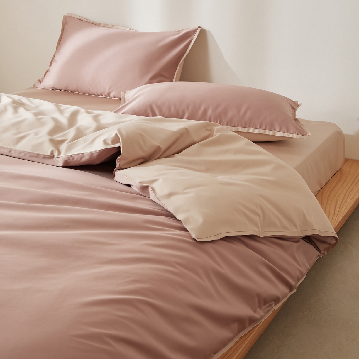 91家纺网 家纺一手货源 找家纺 （总）EH家居 2026新款长绒棉窄边四件套