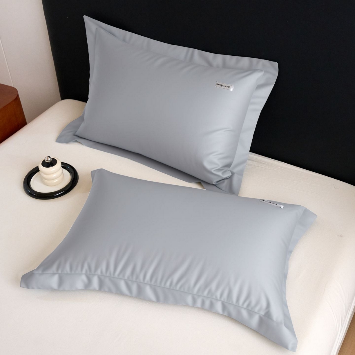 91家纺网 家纺一手货源 找家纺 （总）梦洋家纺 2026新款100支长绒棉纯色枕套系列（纸盒包装）