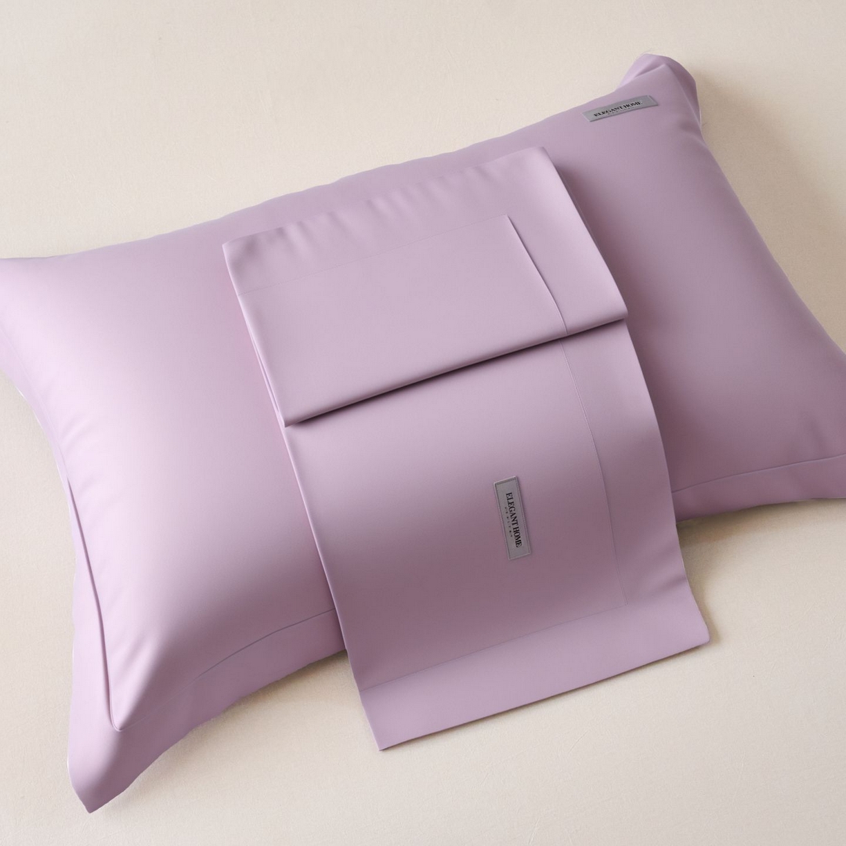 91家纺网 家纺一手货源 找家纺 （总）梦洋家纺 2026新款100支长绒棉纯色枕套系列（纸盒包装）