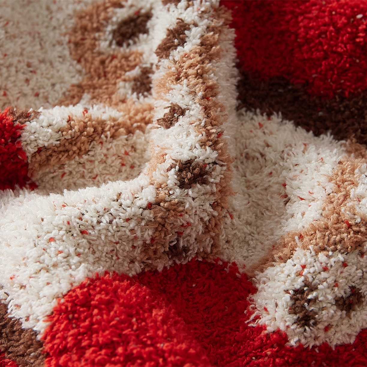 91家纺网 家纺一手货源 找家纺 暖绵绵家纺 2026新款好运小马半边绒异性抱枕毯子含芯-波尼（券后最低零售价：毯子173元、 长方形抱枕（含芯）119元，异形抱枕（含芯）128元） 波尼-毯子