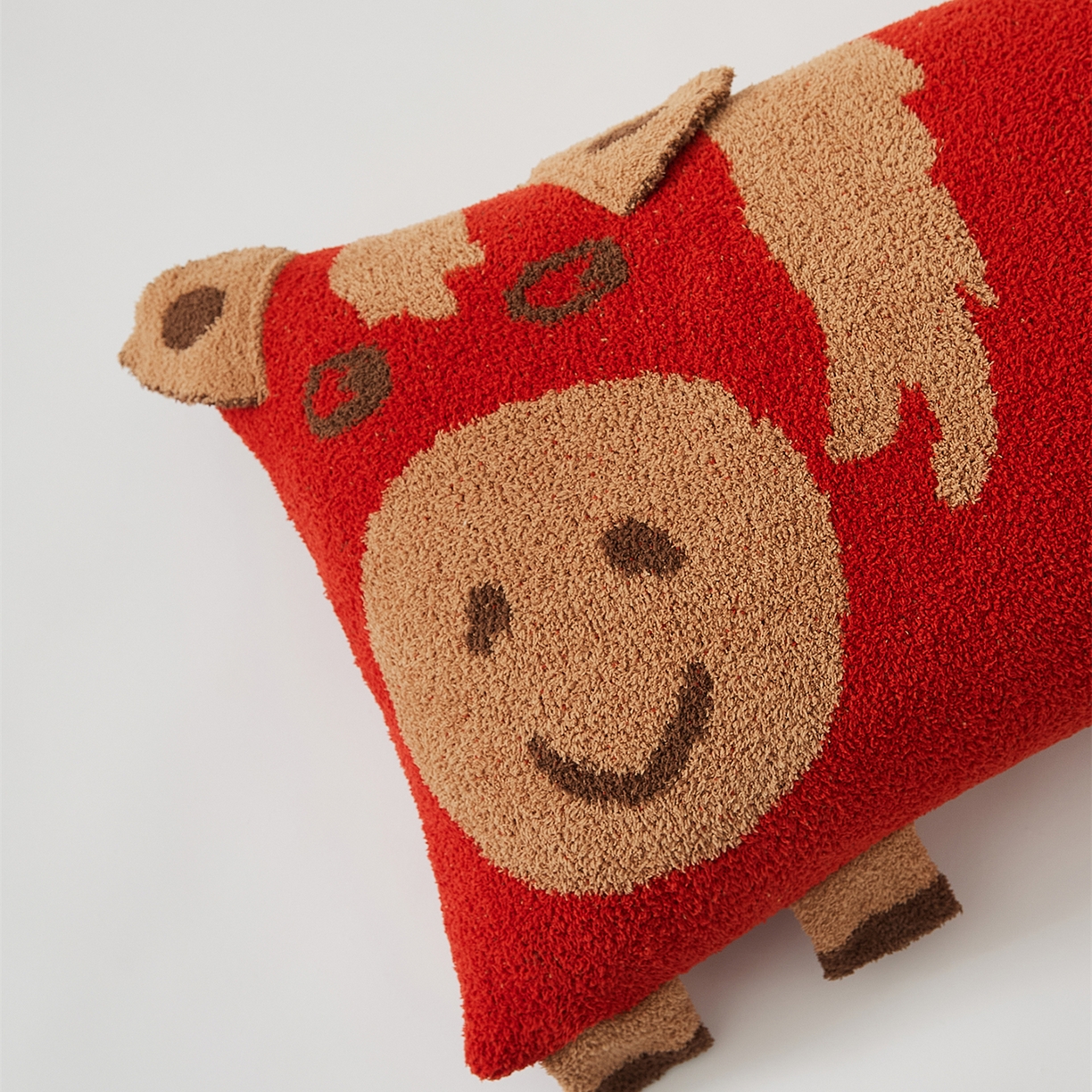 91家纺网 家纺一手货源 找家纺 暖绵绵家纺 2026新款好运小马半边绒异性抱枕毯子含芯-波尼（券后最低零售价：毯子173元、 长方形抱枕（含芯）119元，异形抱枕（含芯）128元） 波尼-长方形抱枕