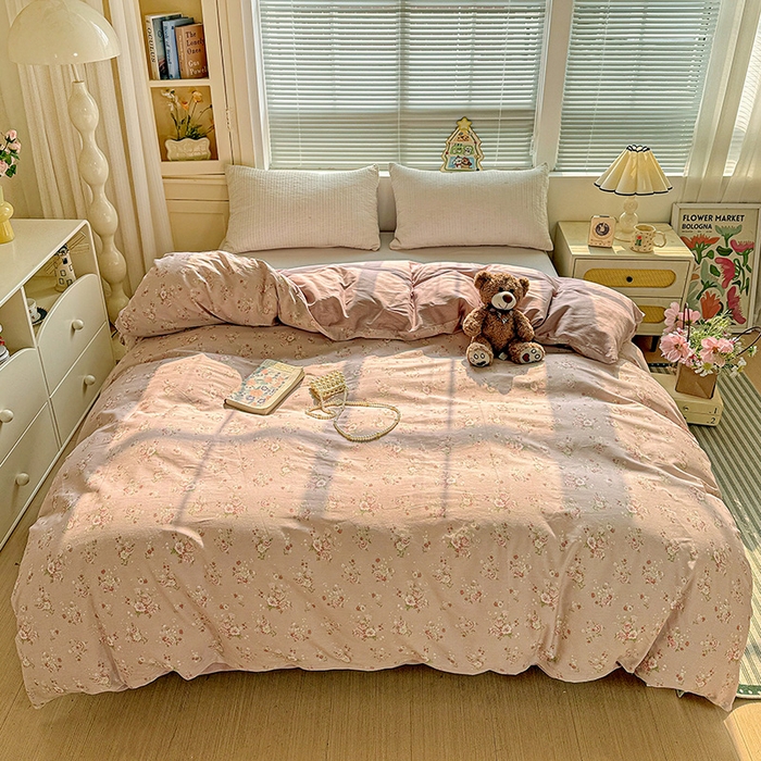 91家纺网 家纺一手货源 找家纺 卡普家居 2025新款全棉13070单品被套 苏糖