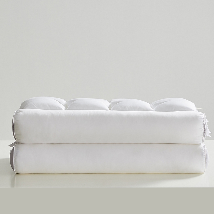 91家纺网 家纺一手货源 找家纺 （总）乐可 2025新款A类全棉方格分区牵引枕枕头枕芯-风格一