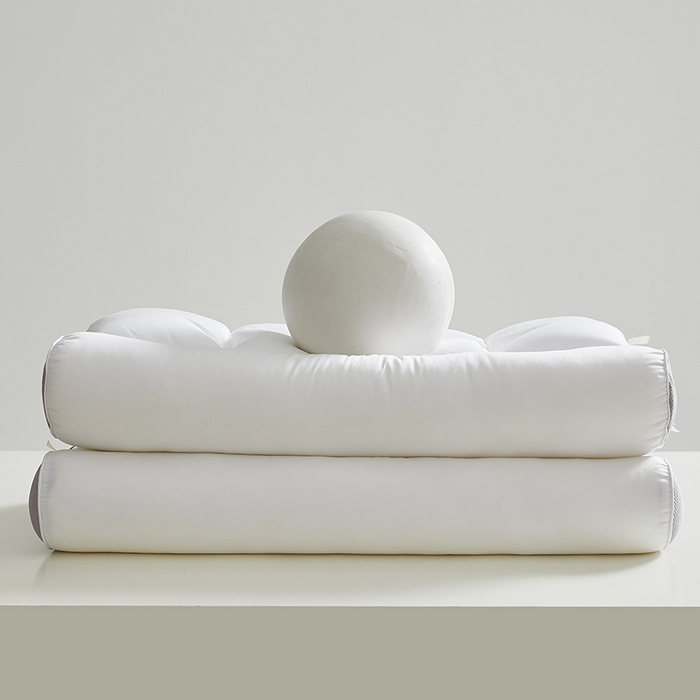 91家纺网 家纺一手货源 找家纺 （总）乐可 2025新款A类全棉方格分区牵引枕枕头枕芯-风格一