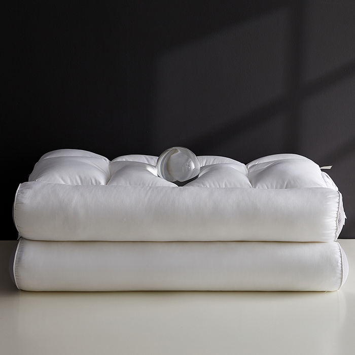 91家纺网 家纺一手货源 找家纺 （总）乐可 2025新款A类全棉方格分区牵引枕枕头枕芯-风格二