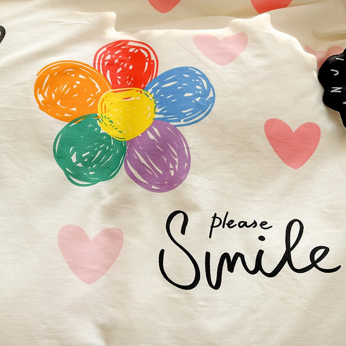 91家纺网 家纺一手货源 找家纺 卡普家居 2025新款全棉13070单品被套 缤纷花语