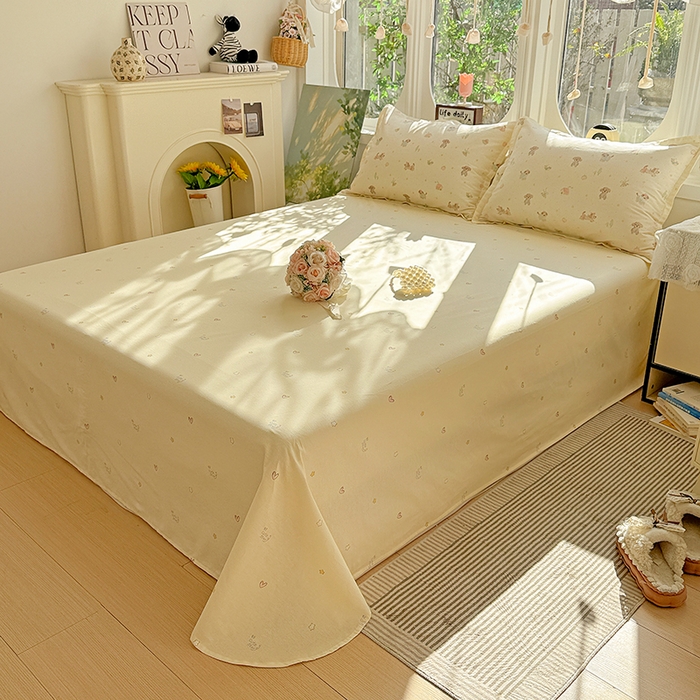 91家纺网 家纺一手货源 找家纺 卡普家居 2025新款全棉13070单品被套 彩绘汪汪