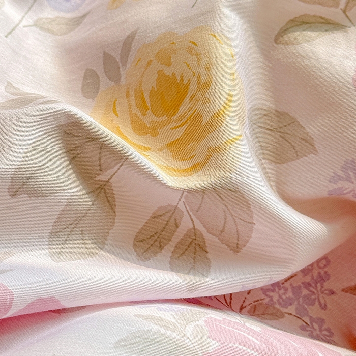 91家纺网 家纺一手货源 找家纺 卡普家居 2025新款全棉13070单品被套 繁花锦年