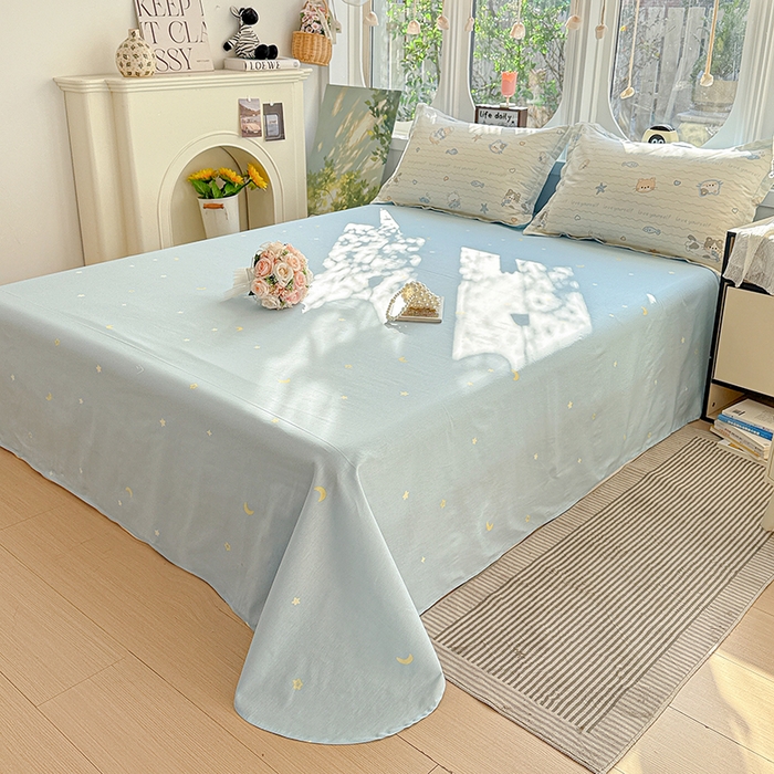 91家纺网 家纺一手货源 找家纺 卡普家居 2025新款全棉13070单品被套 猫咪宝贝