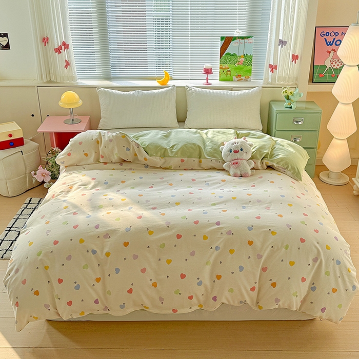 卡普家居 2025新款全棉13070单品被套 萌萌心语