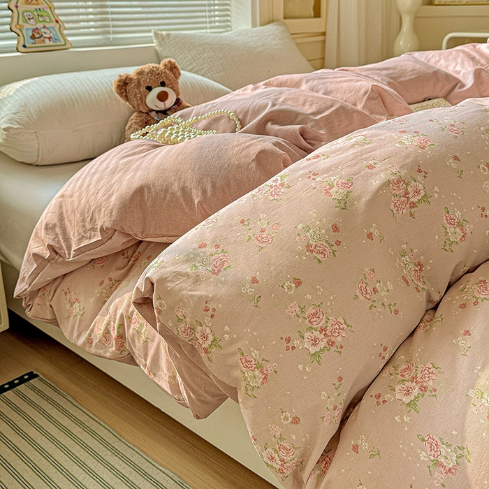 91家纺网 家纺一手货源 找家纺 卡普家居 2025新款全棉13070单品被套 苏糖